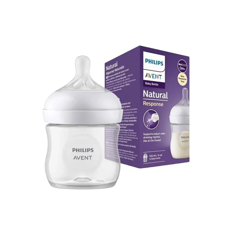 Philips Avent Natural Response Pp Bottle 0+ Months 125Ml 1