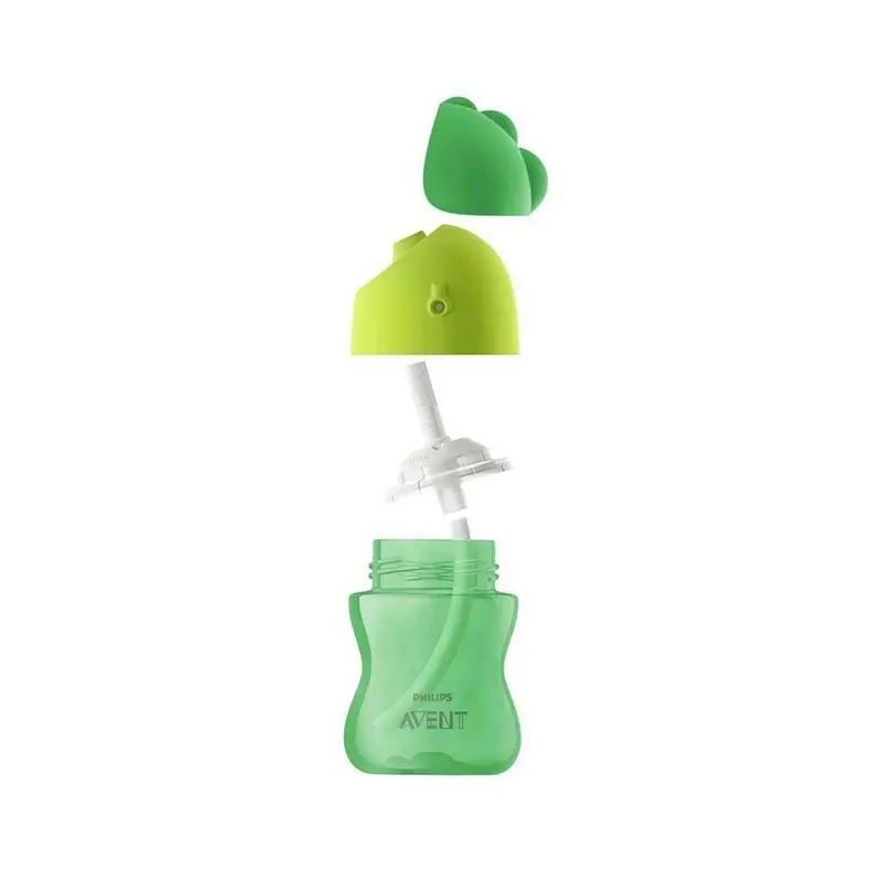 Philips Avent Training Cup With Straw 12+ Months 300 Ml - Green 2