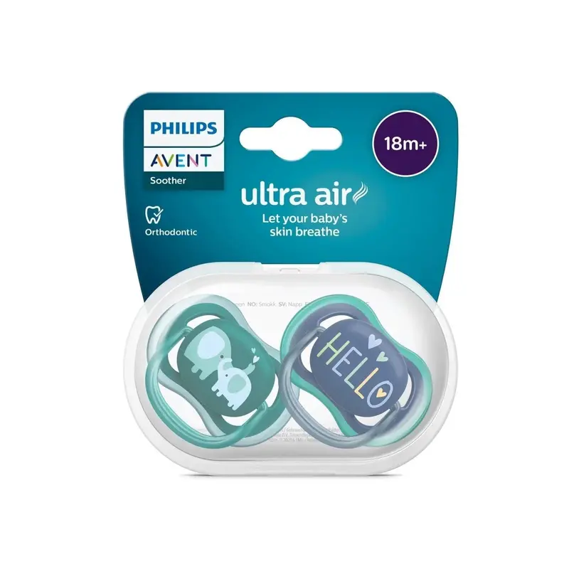 Philips Avent Ultra Air Soother 18+ Months Pack Of 2 2