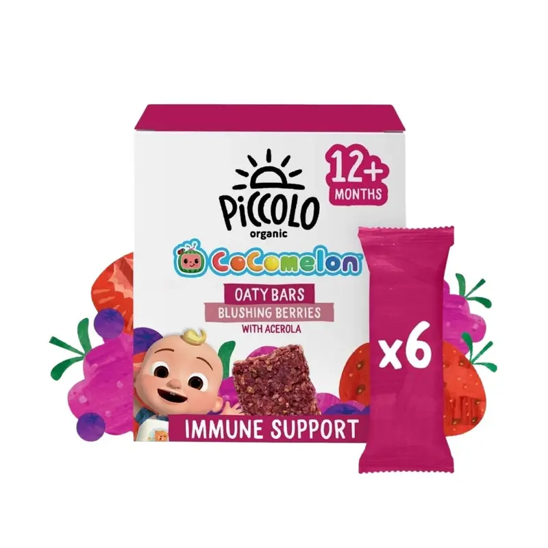 Piccolo Organic Blushing Berries Oaty Bar 12+ Months 138G (6X23g) 1