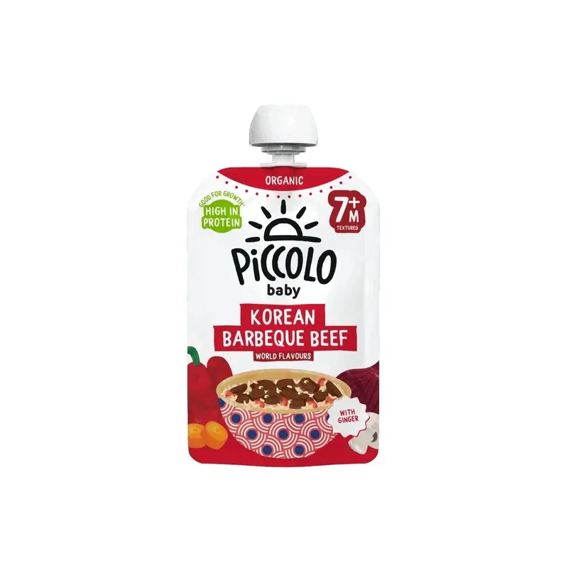 Piccolo Organic Korean Bbq Beef 130G 1