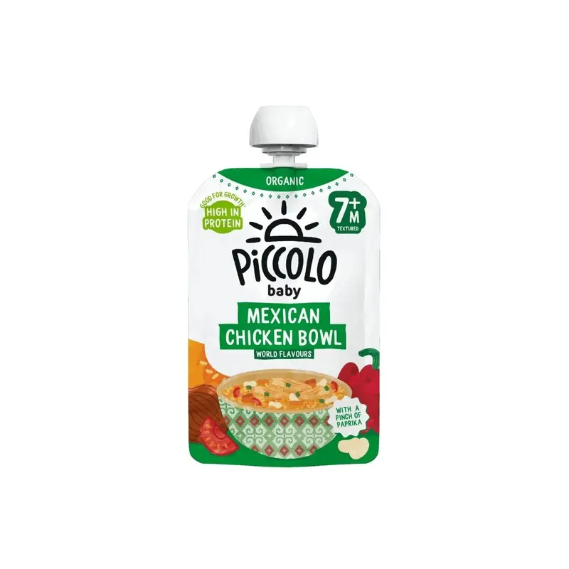 Piccolo Organic Mexican Chicken Bowl 130G 1