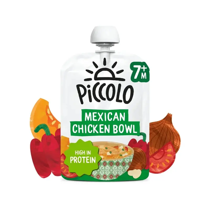 Piccolo Organic Mexican Chicken Bowl 130G 2