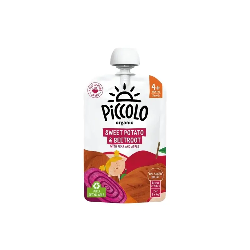 Piccolo Sweet Potato Beetroot Apple & Pear 4+ Months 100G 1