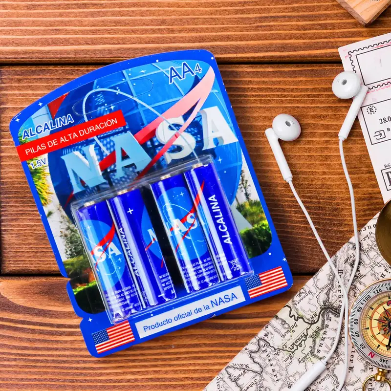 Pilas Aa Alcalina, Nasa, 4 Pzas 2