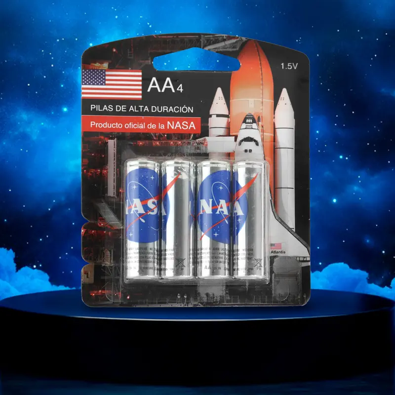 Pilas Aa De Alta Duración, Nasa, 4 Pzas 1