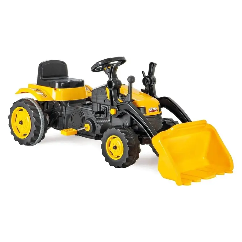 Pilsan Active Ride On Tractor With Pedal - Yellow 1