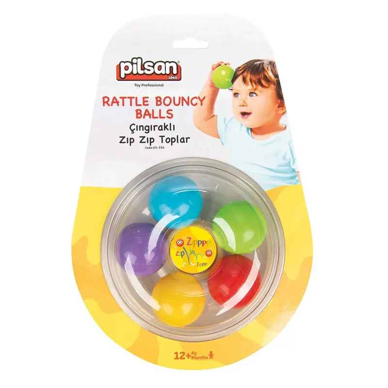 Pilsan Bouncing Balls With Rattle 1