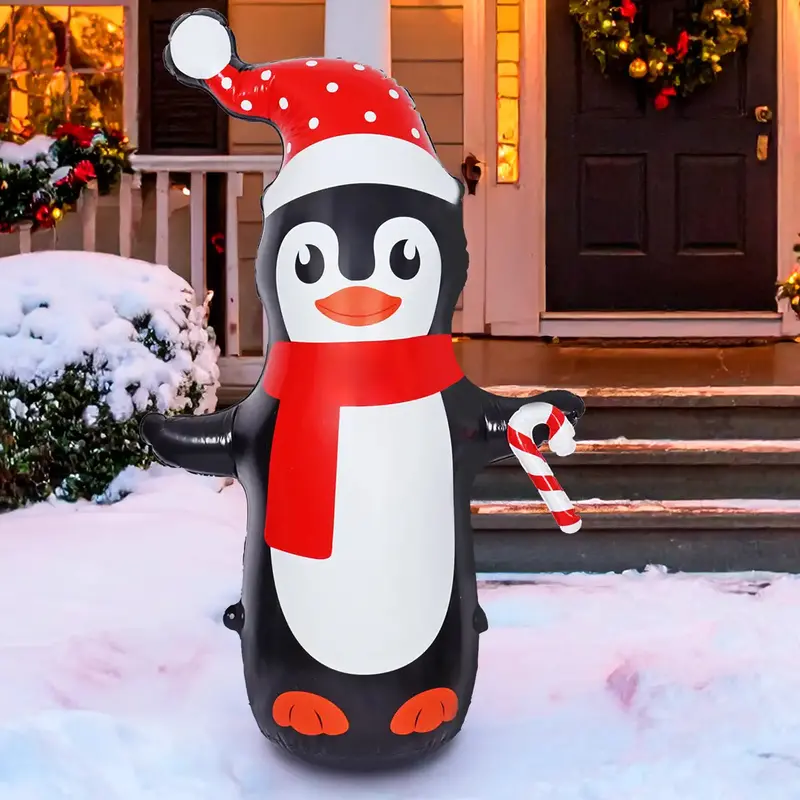 Pingüino, Inflable Navideño 1