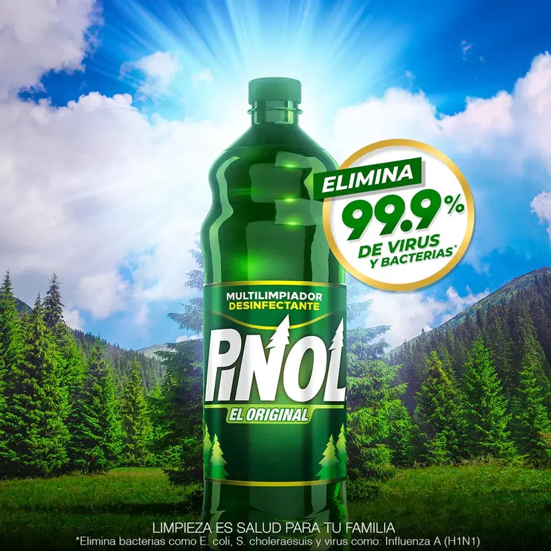 Pinol Original Limpiador Multiusos 828Ml 1