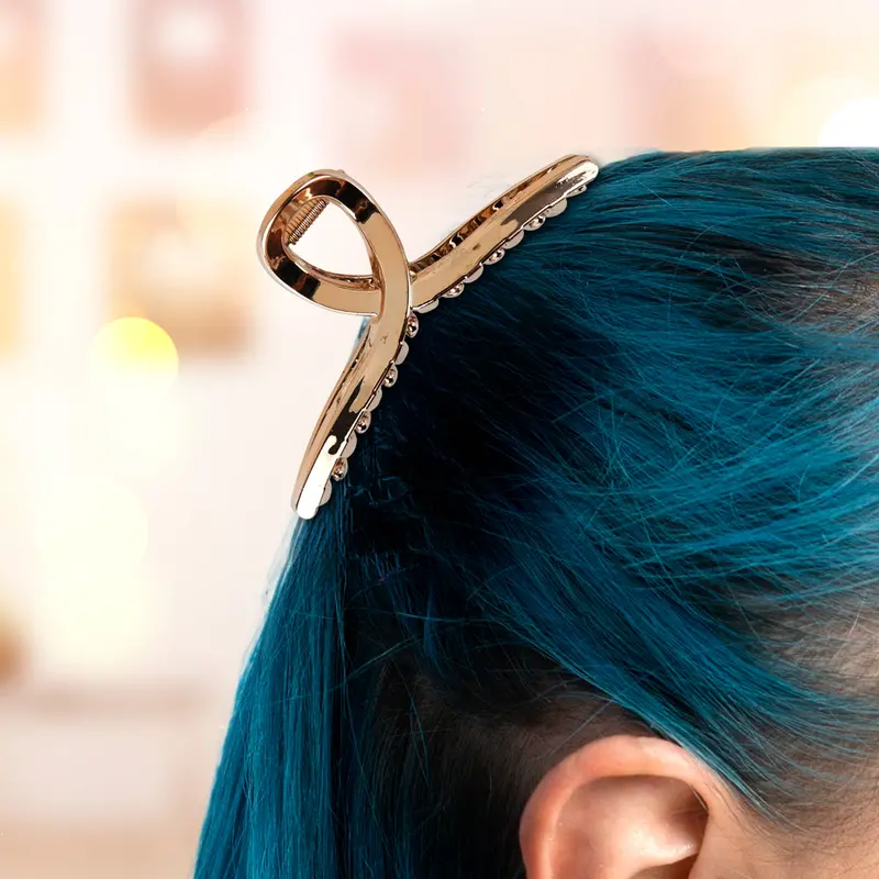 Pinza Color Cobre Para El Cabello, Owly 1