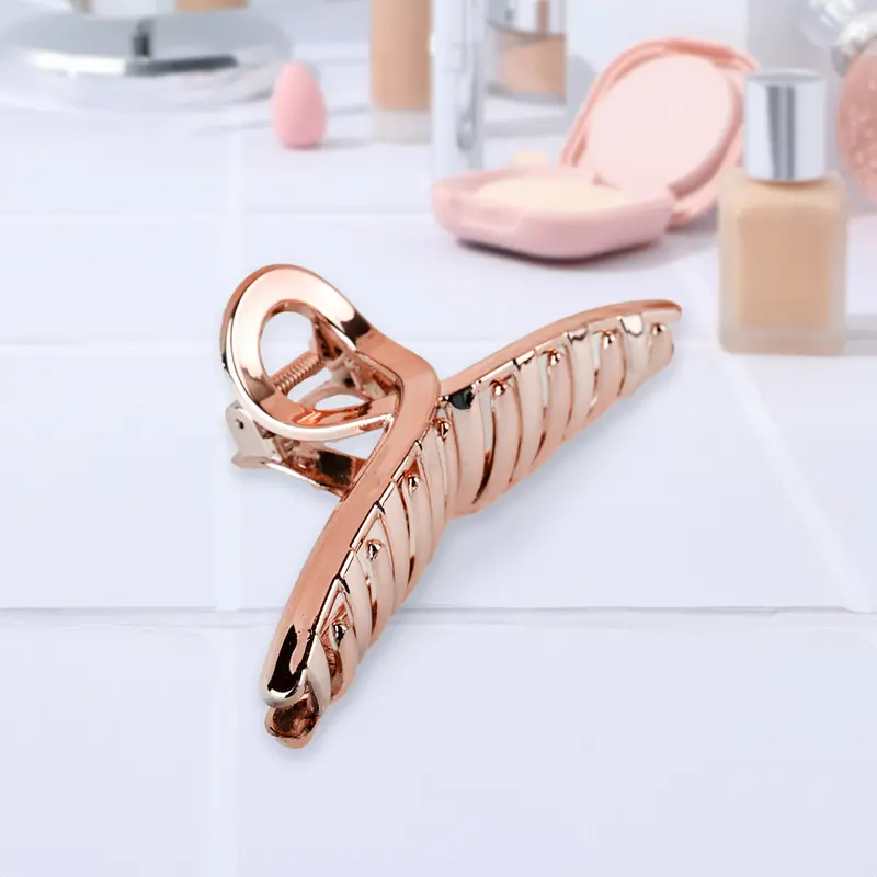 Pinza Color Cobre Para El Cabello, Owly 2