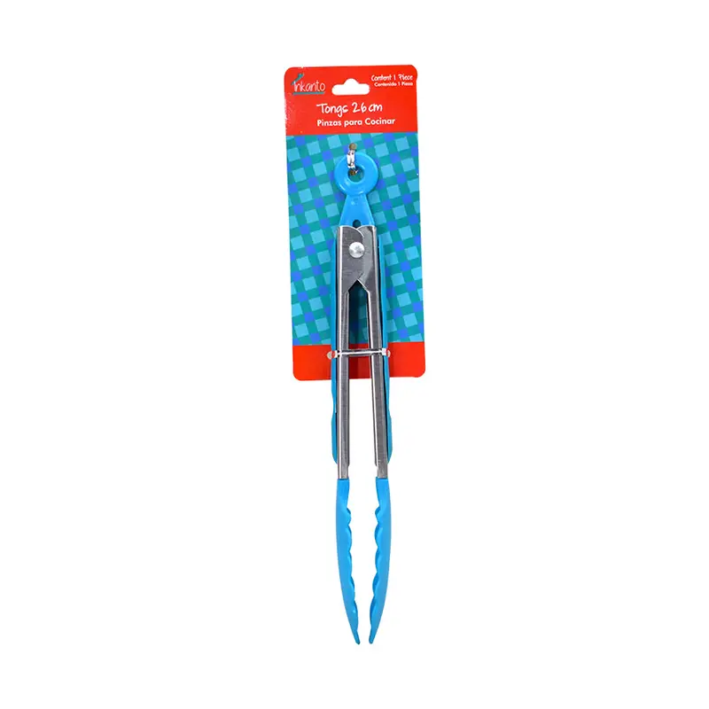 Pinzas Para Cocina 26Cm Azul 1