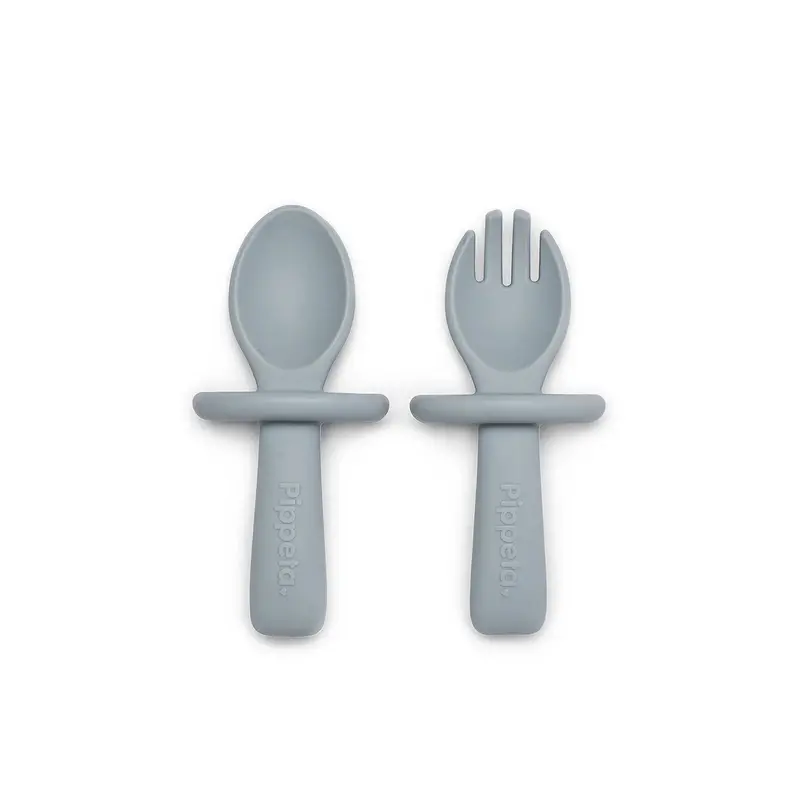 Pippeta My 1St Spoon & Fork - Sea Salt 1