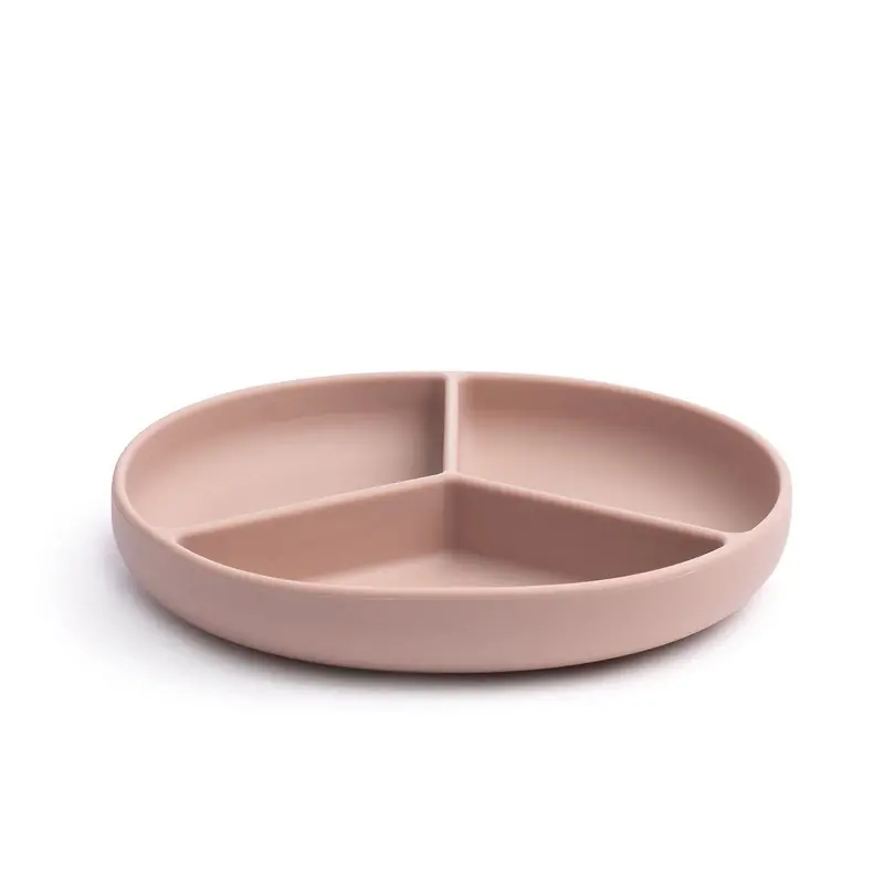 Pippeta Silicone Suction Plate - Ash Rose 1