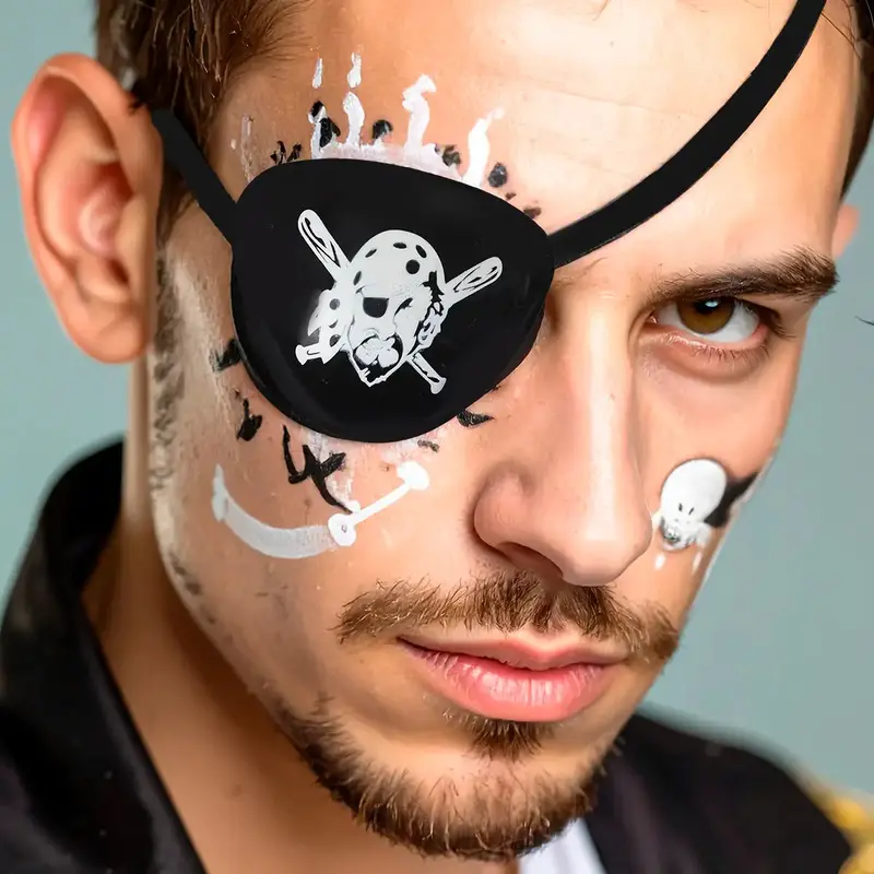 Pirata, Set De Maquillaje Para Disfraz 1
