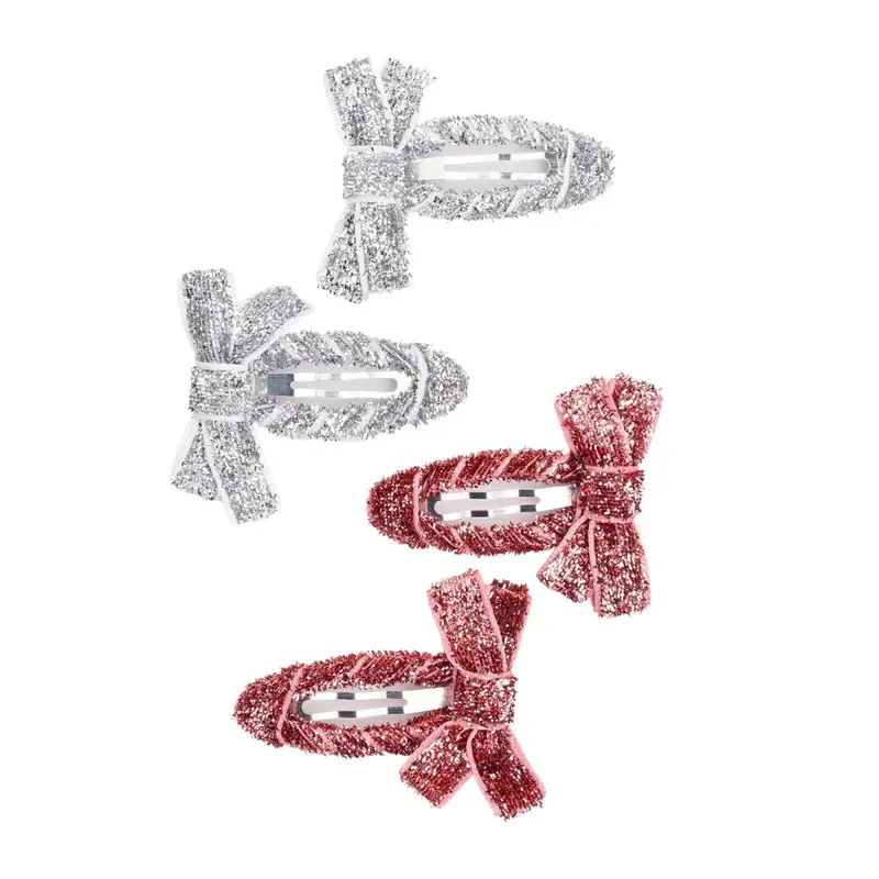 Pixy Love Hair Clips Girls - Grey 1