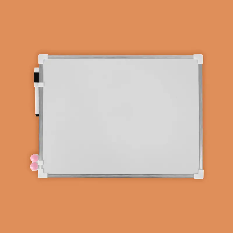 Pizarrón Blanco 40 X 30 + 1 Marcador + 2 Imanes 2