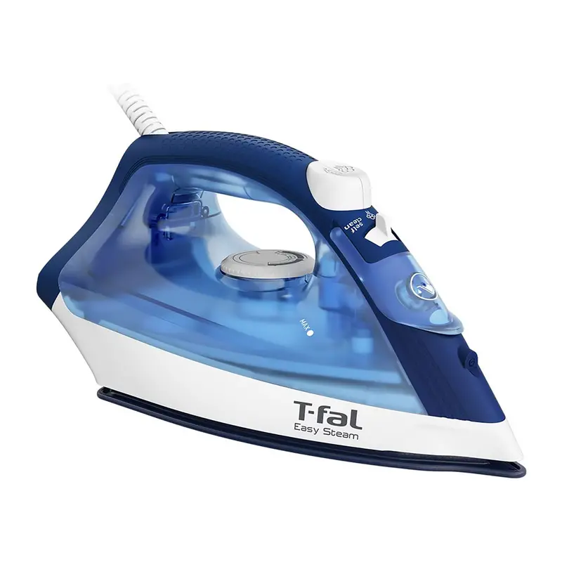 Plancha De Vapor T-Fal Easy Steam Fv1941x0-Azul 1