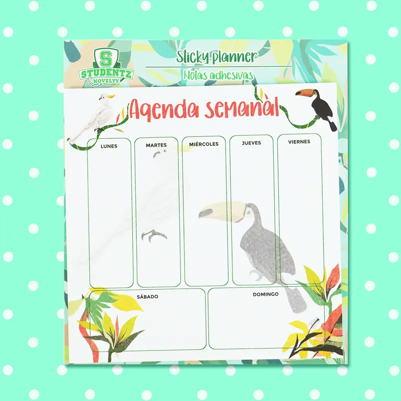Planner Notas Adhesivas 30 Hojas 1