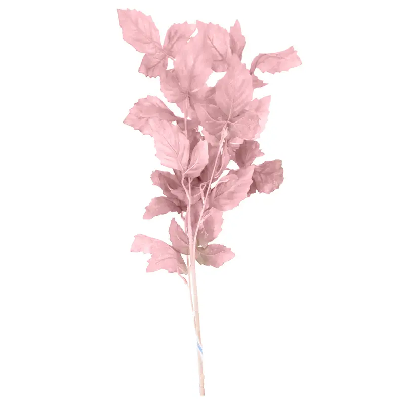 Planta, Hojas Artificiales, Color Rosa 2