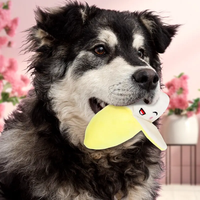 Plátano Feliz De Peluche, Color Amarillo 1