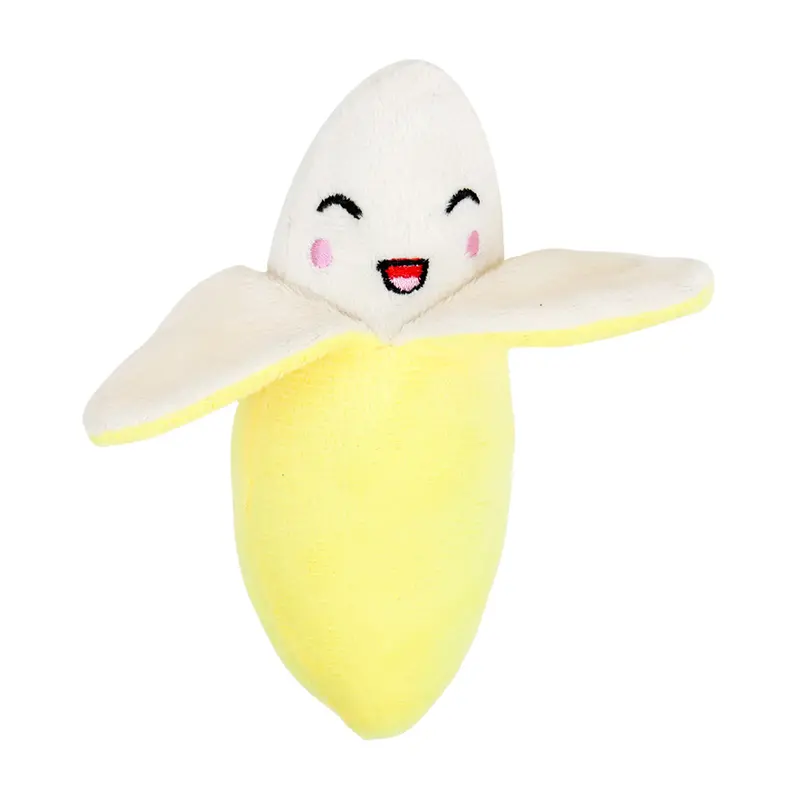 Plátano Feliz De Peluche, Color Amarillo 2