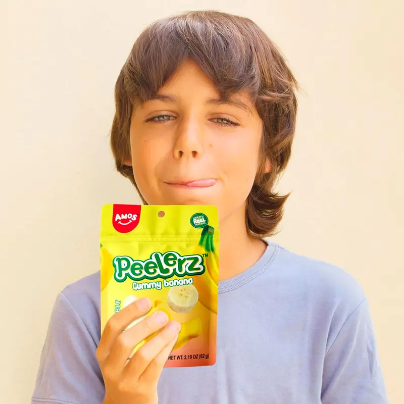 Plátano, Gomitas Pelables, Peelerz, 62 Gr 2