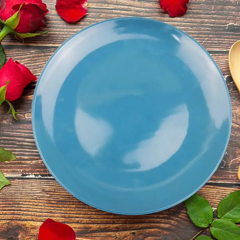 Plato, Cerámica, Color Azul 2