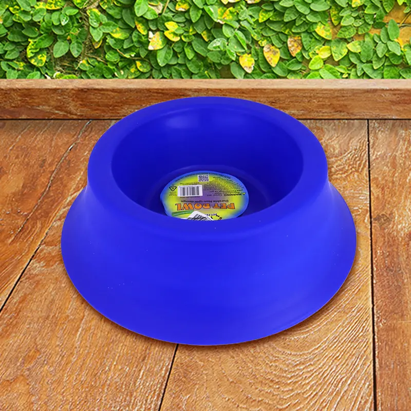 Plato Color Azul Para Mascota, Juco 1
