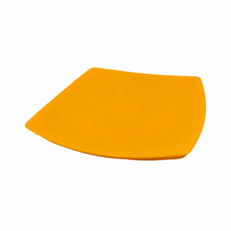Plato Cuadrado Inkanto 20Cm Color Amarillo 1