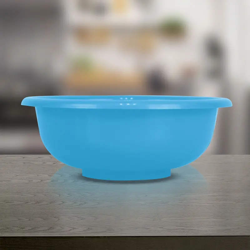 Plato De Plástico Botanero/Bowl Color Azul 2