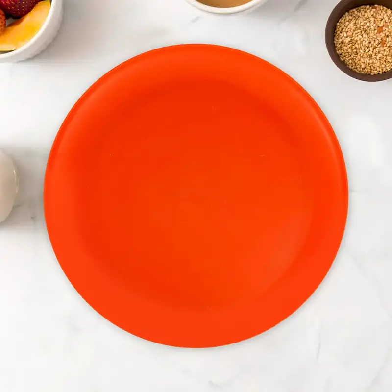 Plato De Plástico, Redondo 2