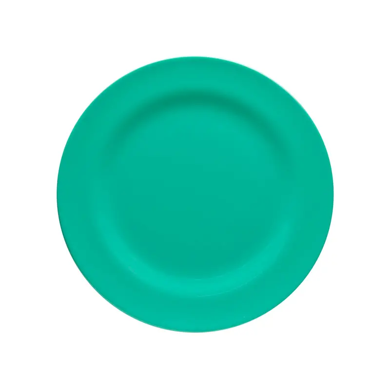Plato De Servicio, Color Aqua, 6 Pzas 2
