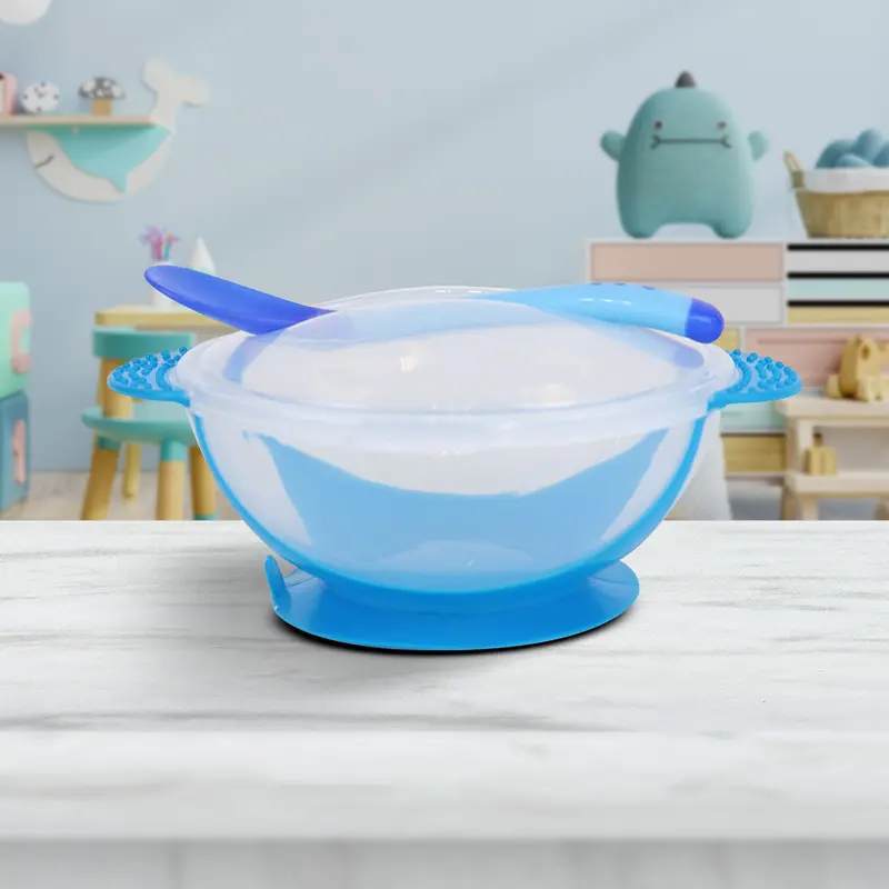 Plato Para Bebé Con Cuchara 3