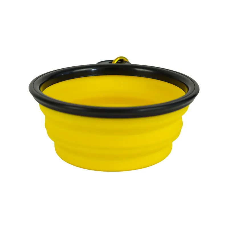 Plato Plegable Para Perro, Snoopy, 1 Pieza, Amarillo 2