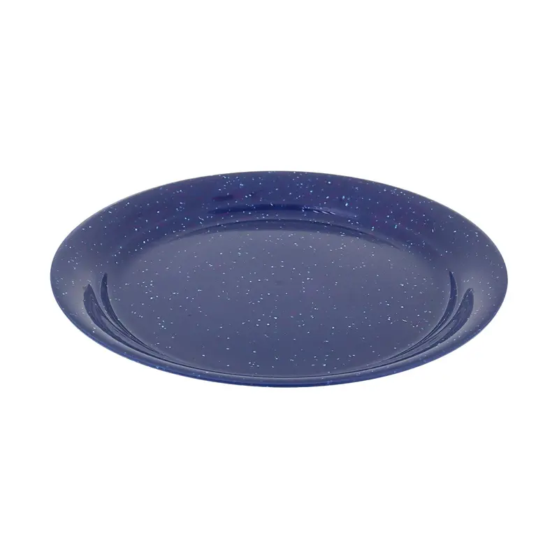 Plato Redondo De Plástico Color Azul Marino, 22 Cm 2