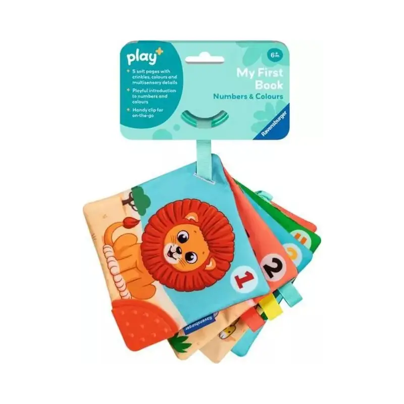 Play+ My First Book Numbers & Colours 1