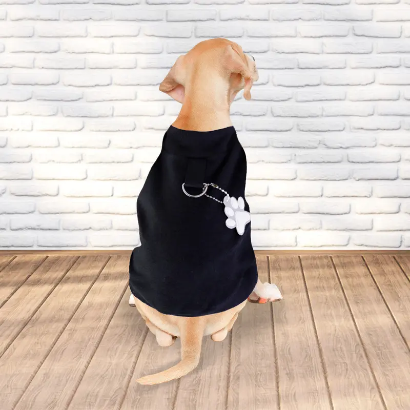 Playera Para Mascota, Color Negro 2