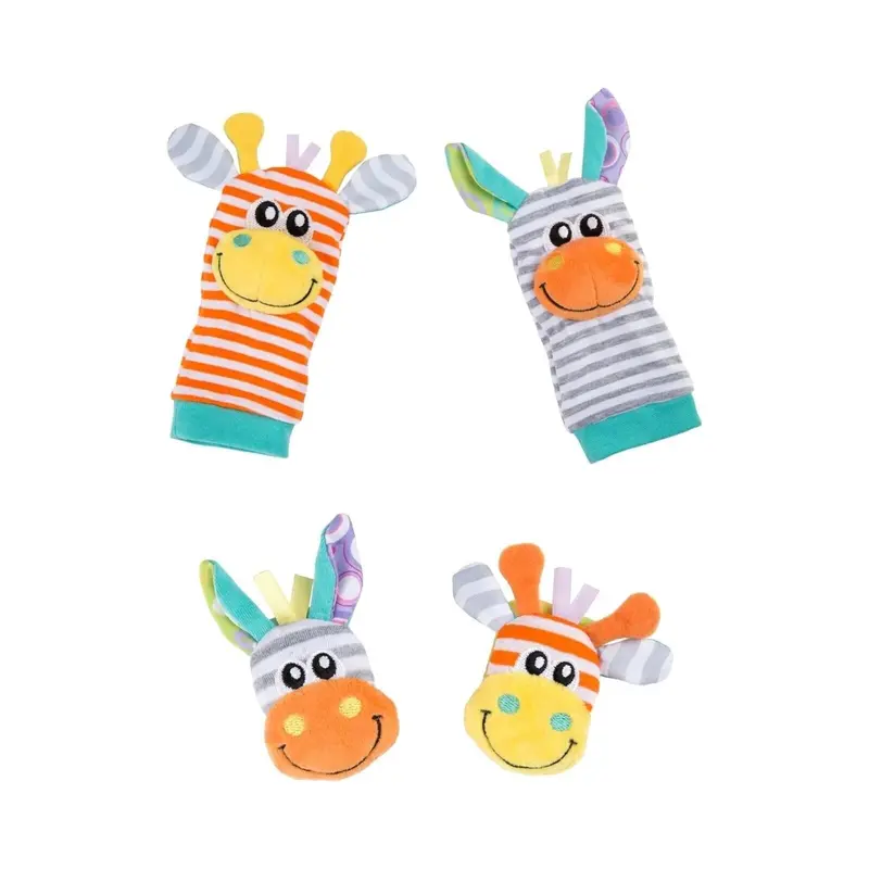 Playgro Jungle Wrist Rattle & Foot Finder 1