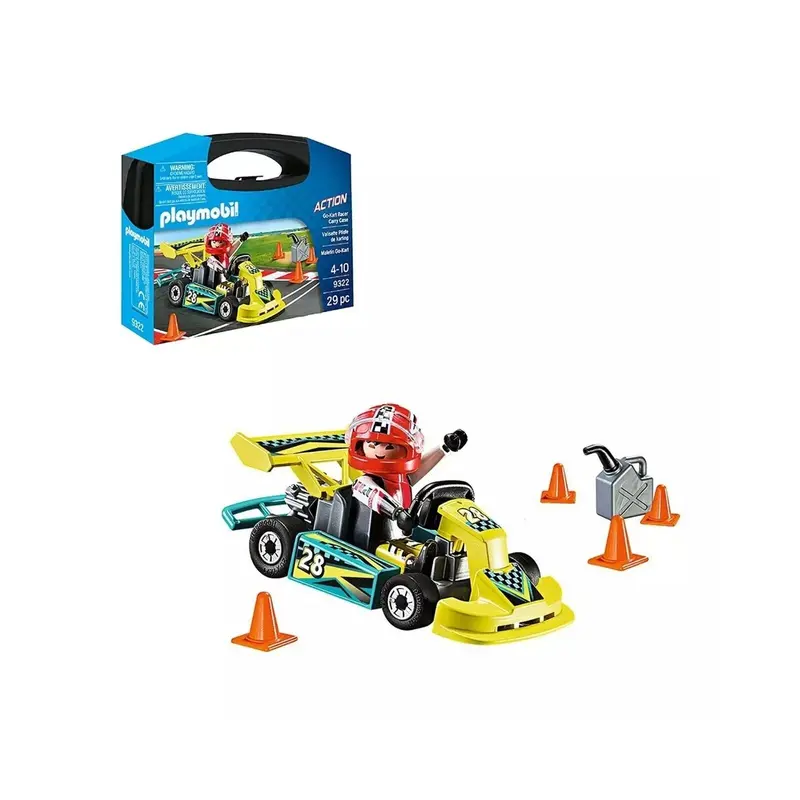 Playmobil Action Go-Kart Racer Small Carry Case 9322 1