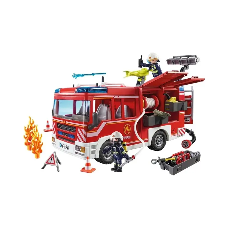 Playmobil City Action Fire Engine With Working Water Cannon 9464 1