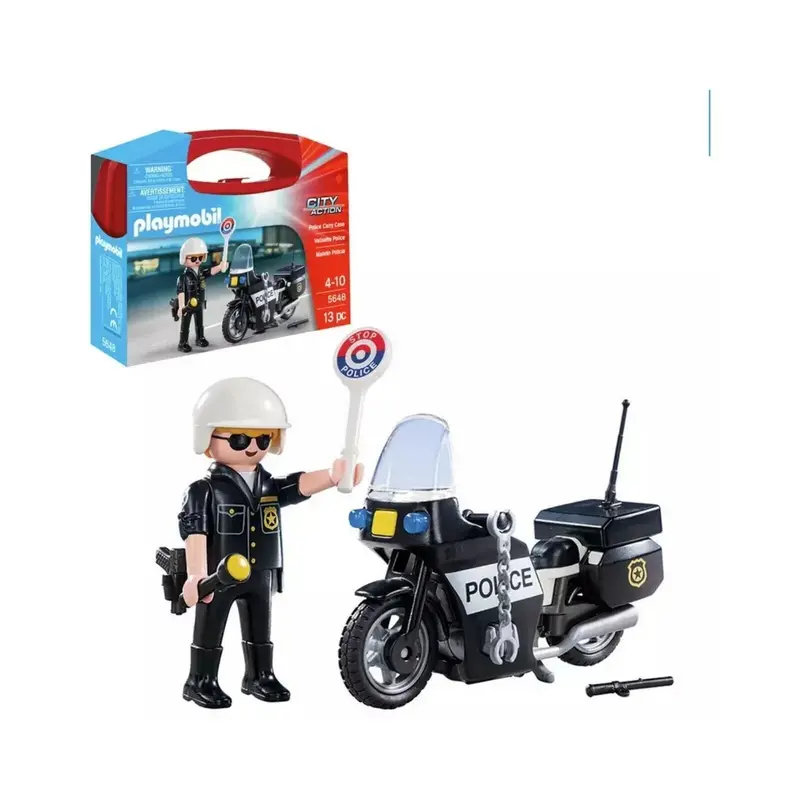 Playmobil City Action Police Small Carry Case 5648 1
