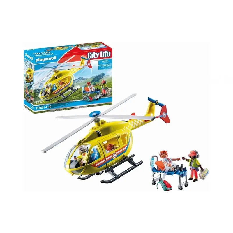 Playmobil City Life Medical Helicopter 71203 1