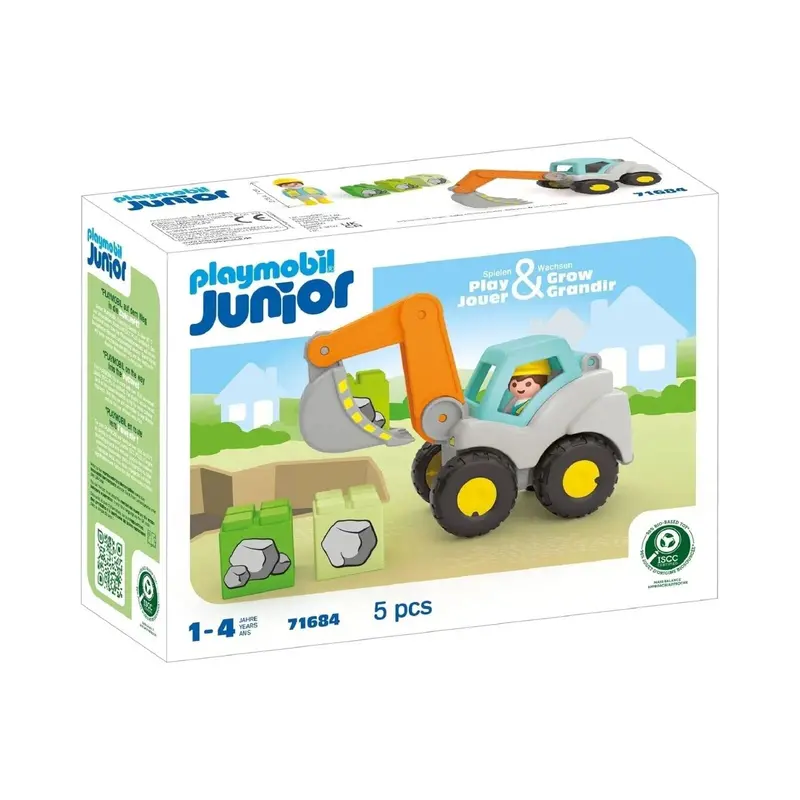 Playmobil Junior 71684 Shovel Excavator 2