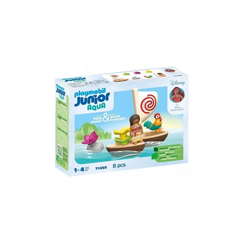 Playmobil Junior Aqua & Disney 71459 Moana's Sail Boat 2