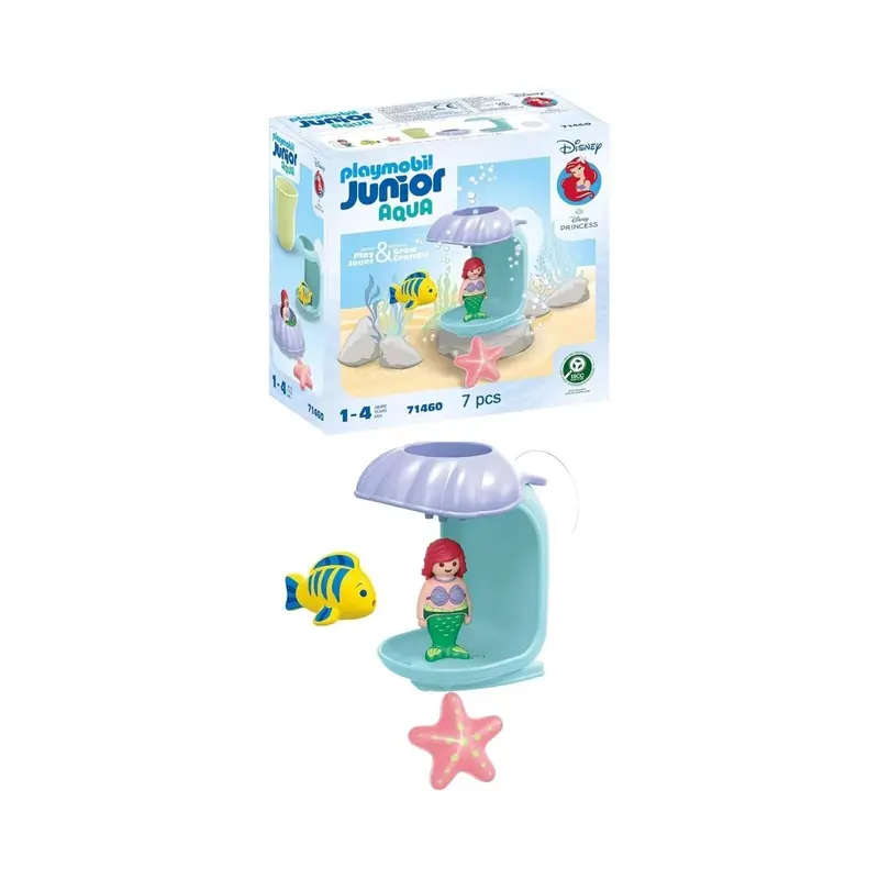 Playmobil Junior Aqua & Disney 71460 Ariel's Shell Shower 1