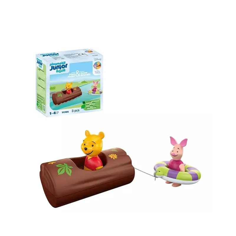 Playmobil Junior & Disney 71705 Winnie The Pooh's & Piglet's Water Adventure 1