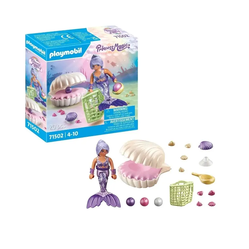 Playmobil Princess Magic 71502 Mermaid With Pearl Seashell 1