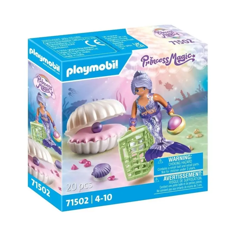 Playmobil Princess Magic 71502 Mermaid With Pearl Seashell 2